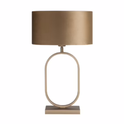 Highlight Design tafellampVerona koper brons rond - T1290.32 + O4442.10