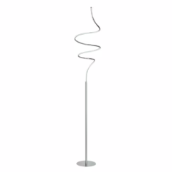 Highlight Design vloerlampCurle nikkel Ø 35cm - V4570.30