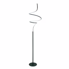 Highlight Design vloerlampCurle zwart Ø 35cm - V4570.01