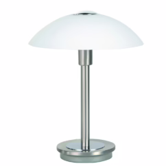 Highlight Klassieke tafellampTouch nikkel Ø 20cm - T1265.30