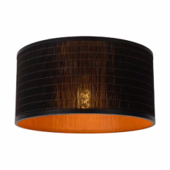 Lucide Plafondlamp Tagalog - Zwart - 40cm - E27