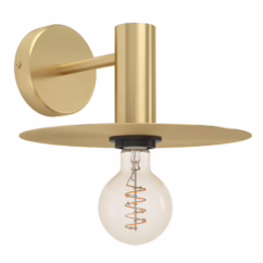 Eglo Wandlamp Escandell Messing E27