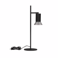 Lyora Design tafellampLuvia zwart met brons - 9011449