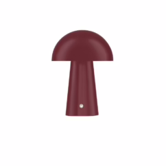 Lyora Oplaadbare tafellampAnde bordeaux rood - 9050177