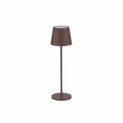 Lyora Oplaadbare tafellampSeina roestbruin - 9223403