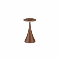 Lyora TafellampElbo roestbruin oplaadbaar met USB - 9030135