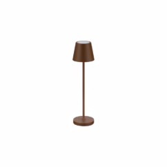 Lyora TafellampPetit roestbruin oplaadbaar - 9030713