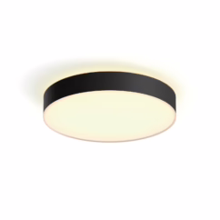 Philips Hue Plafondlamp Enrave Zwart ⌀42cm 33,5w Met Hue Dimmer Switch