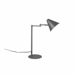 Trio Design tafellampCosima antraciet - 563900142
