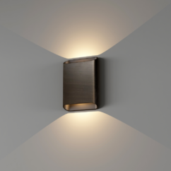 Artdelight WandlampDiaz L Donker antiek brons - WL DIAZ-L DAB