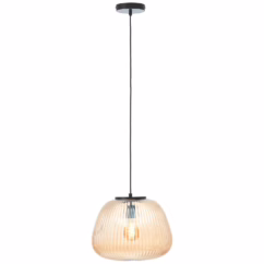 Brilliant Hanglamp Kaizen Amber ⌀35cm E27