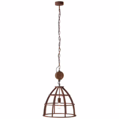 Brilliant Hanglamp Matrix Roest ⌀48cm E27