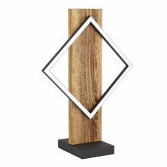 Eglo Design tafellampBoyal zwart met donker hout - 901937