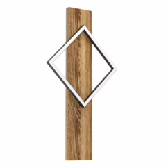 Eglo Design wandlampBoyal zwart met donker hout - 901934