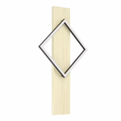 Eglo Design wandlampBoyal zwart met hout - 901928