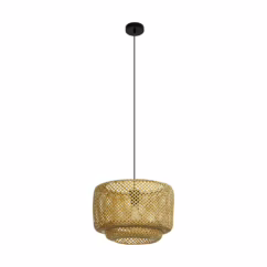 Eglo Hanglamp Hettonle Natuur ⌀42cm E27