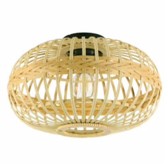 Eglo Plafondlamp Amsfield Bamboe ⌀45cm E27 40w