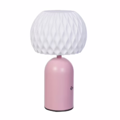 Luxform TafellampObidos roze USB oplaadbaar - LUX55768