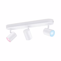 Wiz Opbouwspot Imageo Wit Gekleurd Licht 3xgu10 5w