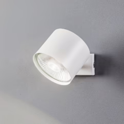 ALDEX Wall spotlight Bot, white, movable
