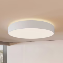 Arcchio LED ceiling lamp Vanida, white, ⌀ 60 cm, up/down