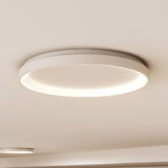 Arcchio LED ceiling light Vivy, ⌀ 58 cm, white, metal