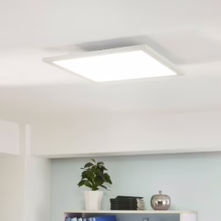 Arcchio LED panel, CCT Lysander, 39 cm, white, aluminium
