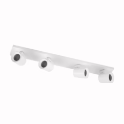 Arcchio Lavo ceiling spotlight, four-bulb, white