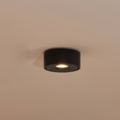 Arcchio Rotari LED ceiling lamp, black