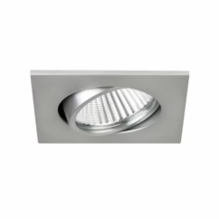 BRUMBERG Tirrel-S recessed spot angular aluminium