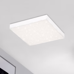 Briloner Frameless LED starry sky CCT, 30 x 30 cm