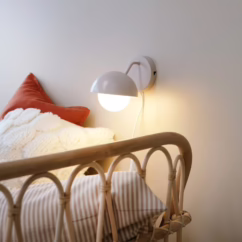 Dyberg Larsen Rose wall light matt beige
