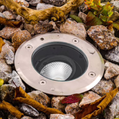 EVN Pentola recessed stainless steel ⌀13.5cm 3000K
