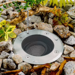 EVN Pentola recessed stainless steel ⌀13.5cm 4000K