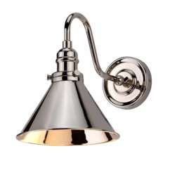Elstead Wall light Provence in a polished nickel finish