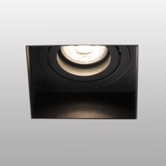 FARO BARCELONA Hyde downlight 1-bulb angular pivotable black