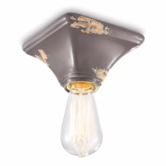 Ferroluce Vintage ceiling light C135 dove