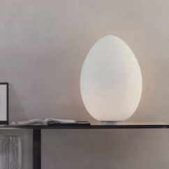 Fontana Arte Beautiful table lamp UOVO 27 cm
