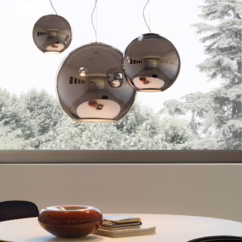 Fontana Arte Designer hanging light GLOBO DI LUCE - 20 cm