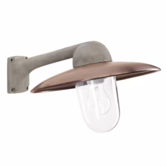 K.S. Verlichting Outdoor wall light Stabila aluminium/copper