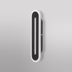 LEDVANCE SMART+ WiFi Orbis Bath Wall 30 cm black