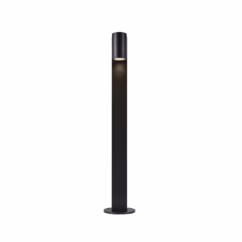 Nordlux Path light Tin 80, black, aluminium, IP44, GU10