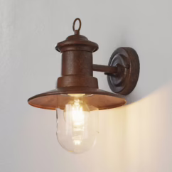 ORION Leonie outdoor wall light vintage brown