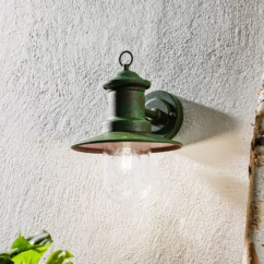 ORION Leonie outdoor wall light vintage green