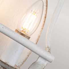 QUOIZEL Bradbury wall light, 2-bulb, white