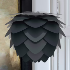 UMAGE Aluvia medium hanging lamp, anthracite