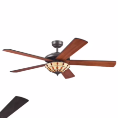 Westinghouse Comet T - fan with Tiffany glass