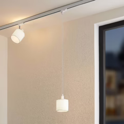Arcchio Heleni hanging light track white 12cm