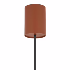 Nowodvorski Lighting ZENITH pendant light, terracotta, Ø 11 cm, metal, GU10