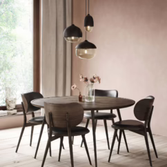 Mater Terho M pendant light black/smoke Ø 24cm